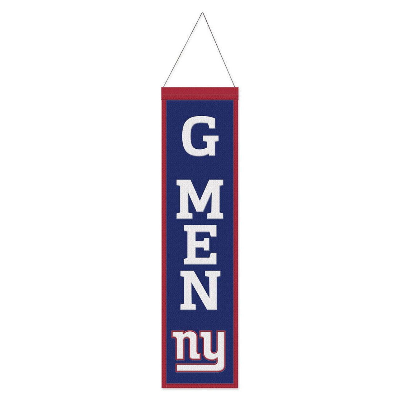 New York Giants Heritage Slogan Design Wool Banner by Wincraft