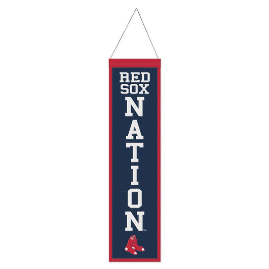 Boston Red Sox Slogan Design Wool Banner by Wincraft