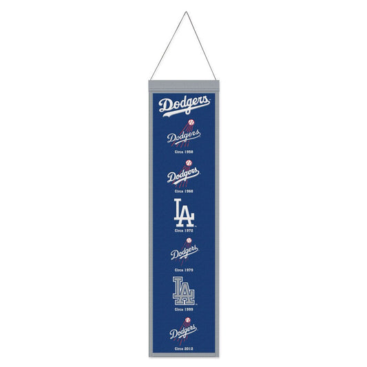 Los Angeles Dodgers Heritage Slogan Design Wool Banner by Wincraft