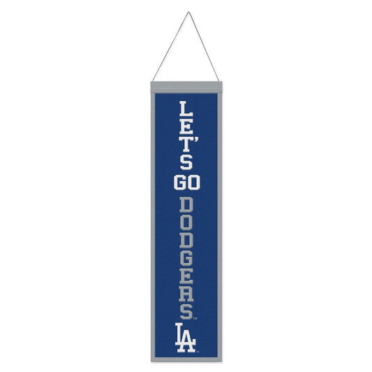 Los Angeles Dodgers Slogan Design Wool Banner by Wincraft