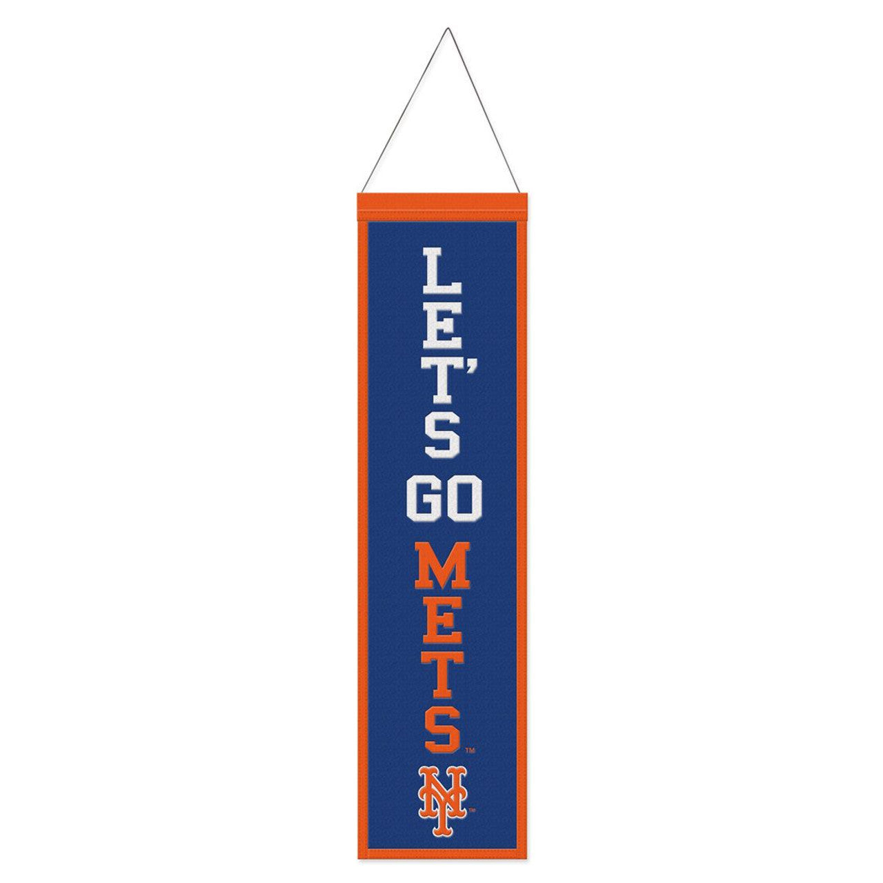 New York Mets Slogan Design Wool Banner by Wincraft