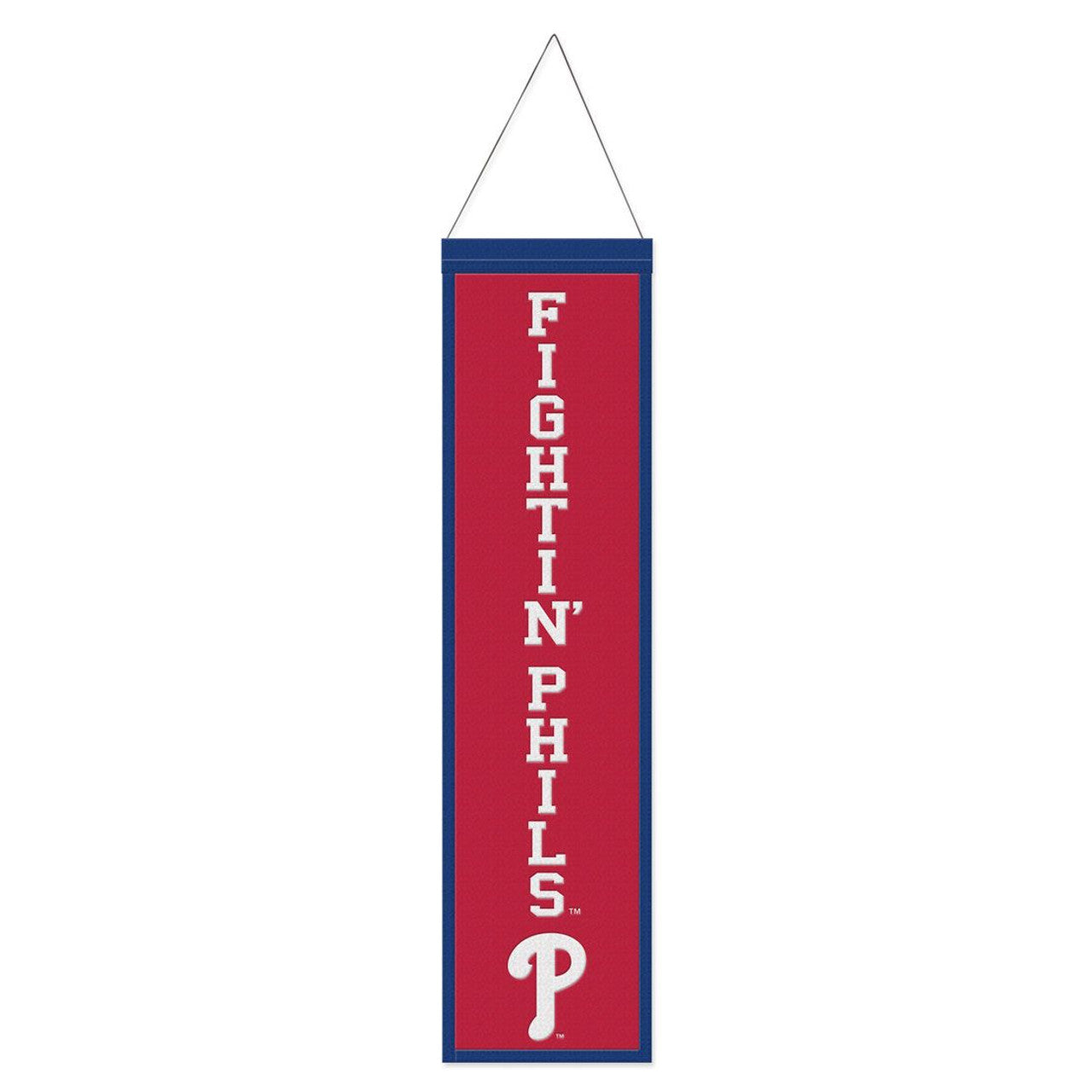 Philadelphia Phillies Slogan Design Wool Banner by Wincraft