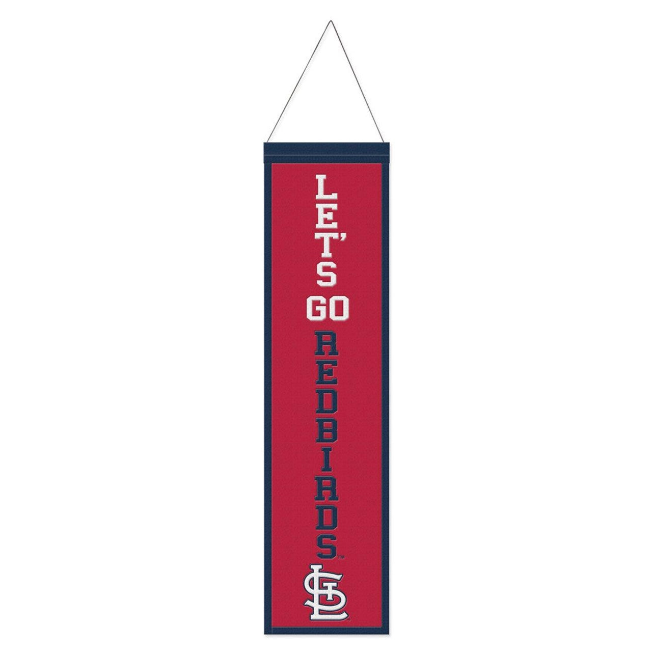 St. Louis Cardinals Slogan Design Wool Banner by Wincraft