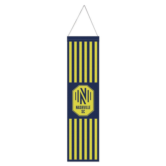 Nashville SC Embroidered Heritage Slogan Design Wool Banner by Wincraft