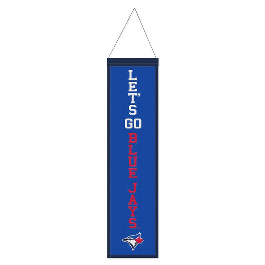 Toronto Blue Jays Slogan Design Wool Banner by Wincraft