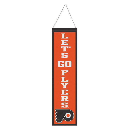 Philadelphia Flyers Heritage Slogan Design Wool Banner by Wincraft