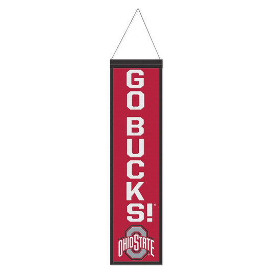 Ohio State Buckeyes Heritage Slogan Design Wool Banner by Wincraft