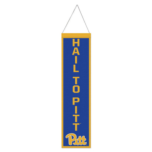 Pittsburgh Panthers Banner Heritage Slogan Design Wool Banner by Wincraft