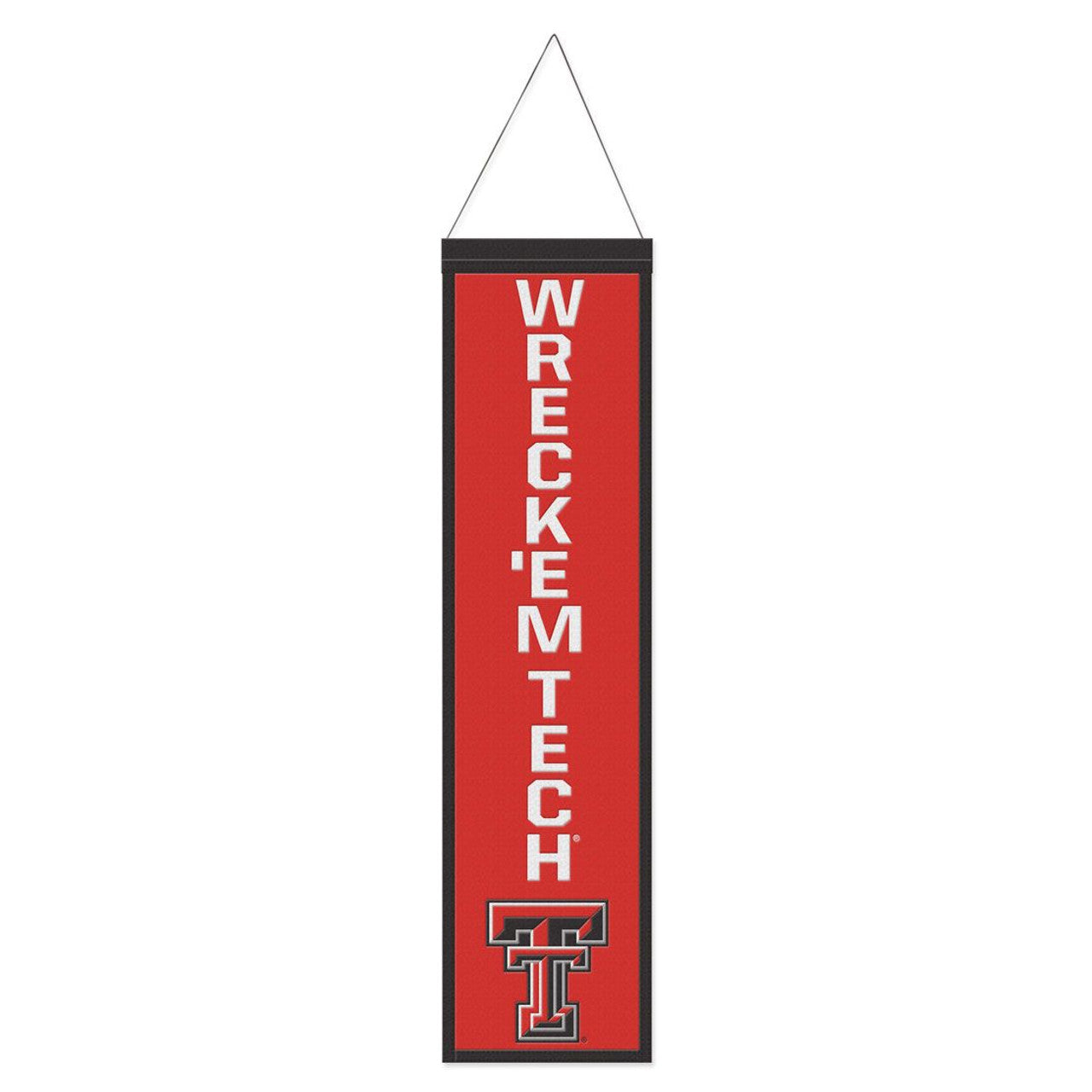 Texas Tech Red Raiders Heritage Slogan Design Wool Banner by Wincraft