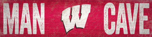 Wisconsin Badgers Man Cave Sign by Fan Creations