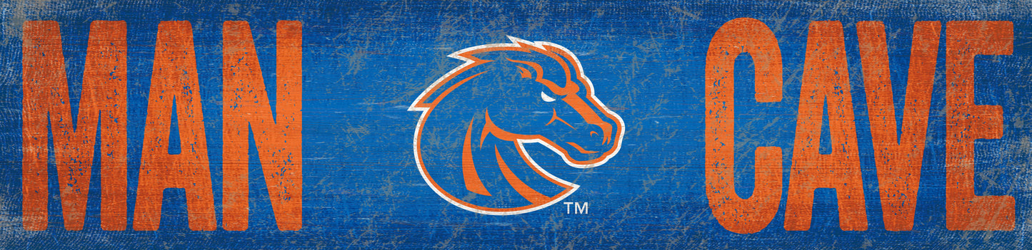 Boise State Broncos Man Cave Sign by Fan Creations