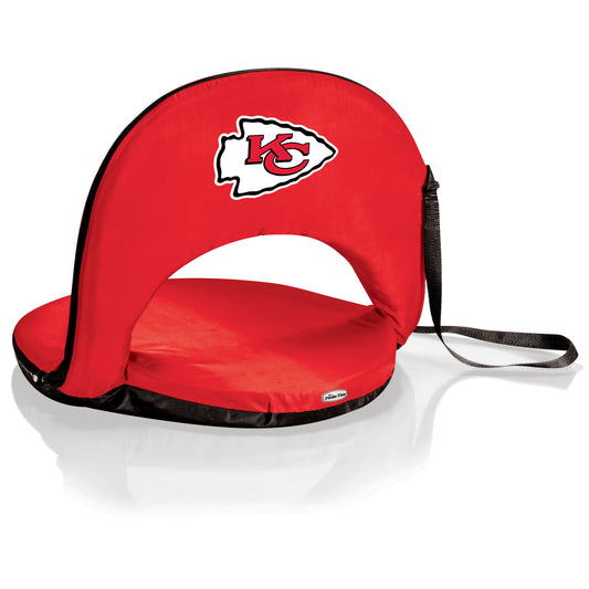 Kansas City Chiefs - Oniva Portable Reclining Seat, (Red) by Picnic Time