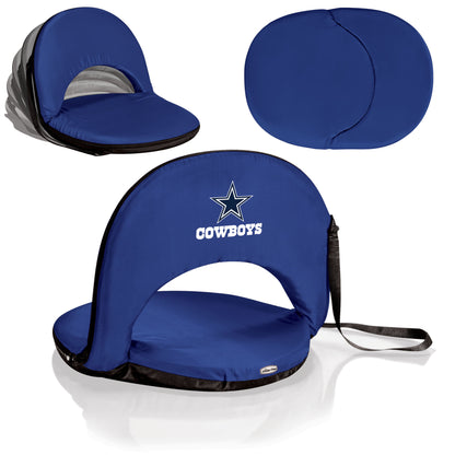 Dallas Cowboys - Oniva Portable Reclining Seat, (Navy Blue) by Picnic Time