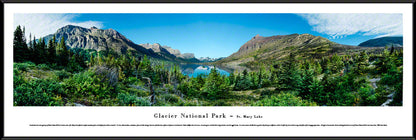 Glacier National Park Panorama - St. Mary Lake by Blakeway Panoramas