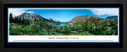 Glacier National Park Panorama - St. Mary Lake by Blakeway Panoramas