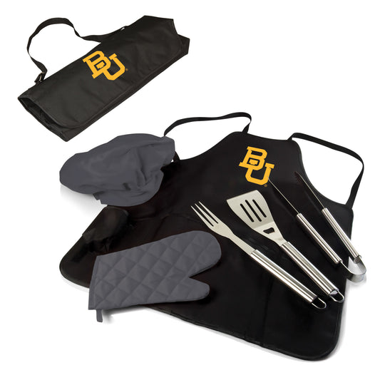 Baylor Bears - BBQ Apron Tote Pro Grill Set by Picnic Time