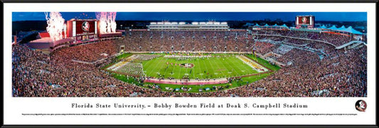 Florida State Seminoles Football Panorama - Doak Campbell Stadium Fan Cave Decor by Blakeway Panoramas