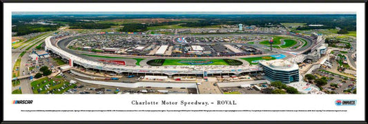 Charlotte Motor Speedway Panoramic Picture - Fan Cave Decor by Blakeway Panoramas