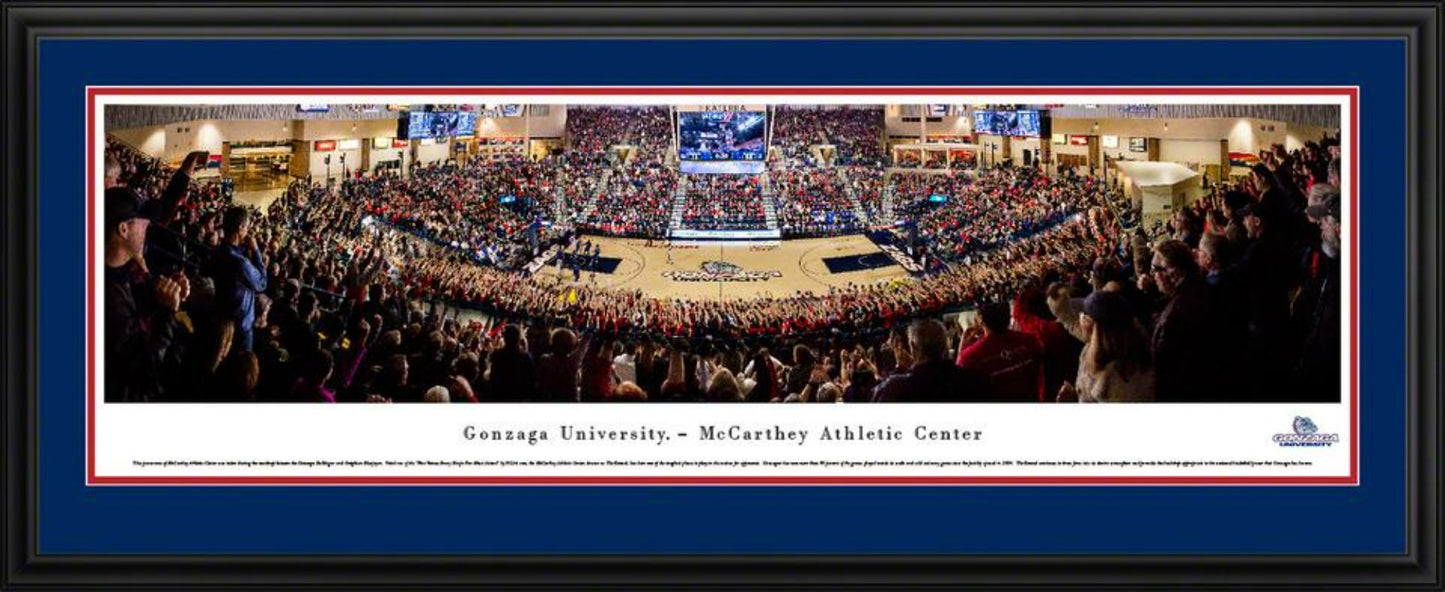 Gonzaga Bulldogs Basketball Panoramic Picture - McCarthey Athletic Center by Blakeway Panoramas