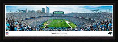 Carolina Panthers End Zone View Bank of America Stadium Panorama Picture by Blakeway Panoramas