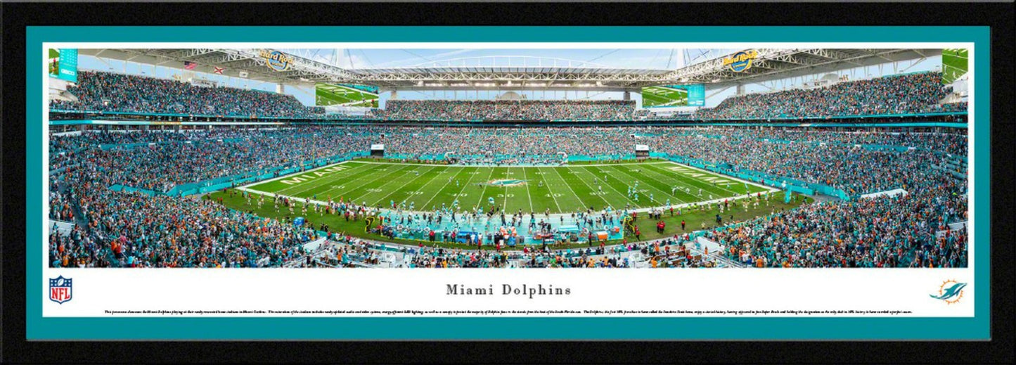 Miami Dolphins Hard Rock Stadium Panoramic Picture by Blakeway Panoramas