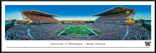 Washington Huskies Football Panoramic - Husky Stadium Picture by Blakeway Panoramas