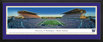 Washington Huskies Football Panoramic - Husky Stadium Picture by Blakeway Panoramas