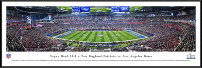 2019 Super Bowl LIII Panoramic Picture - New England Patriots vs. Los Angeles Rams by Blakeway Panoramas