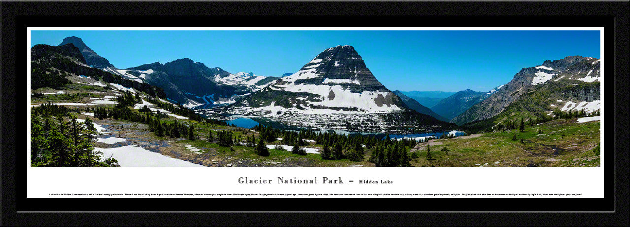 Glacier National Park Panorama - Hidden Lake by Blakeway Panoramas