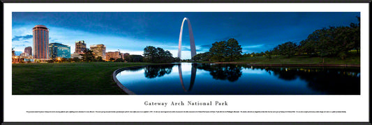 Gateway Arch National Park Panoramic Print - St. Louis, Missouri Wall Decor by Blakeway Panoramas