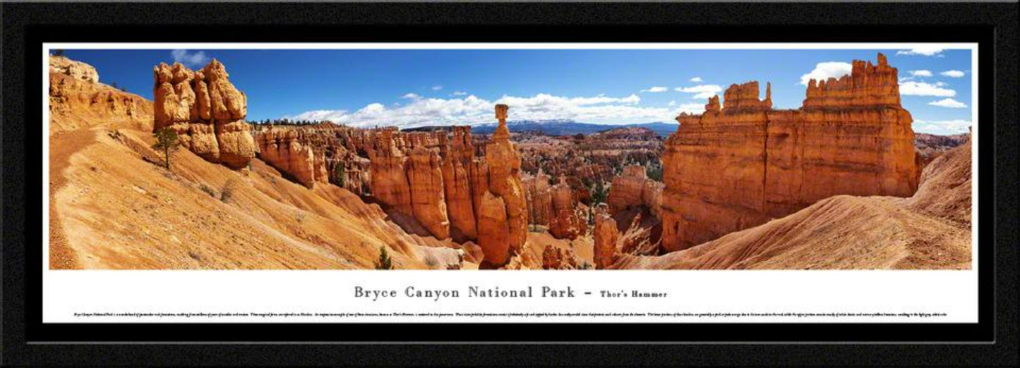 Bryce Canyon National Park Panoramic Picture - Thor's Hammer by Blakeway Panoramas