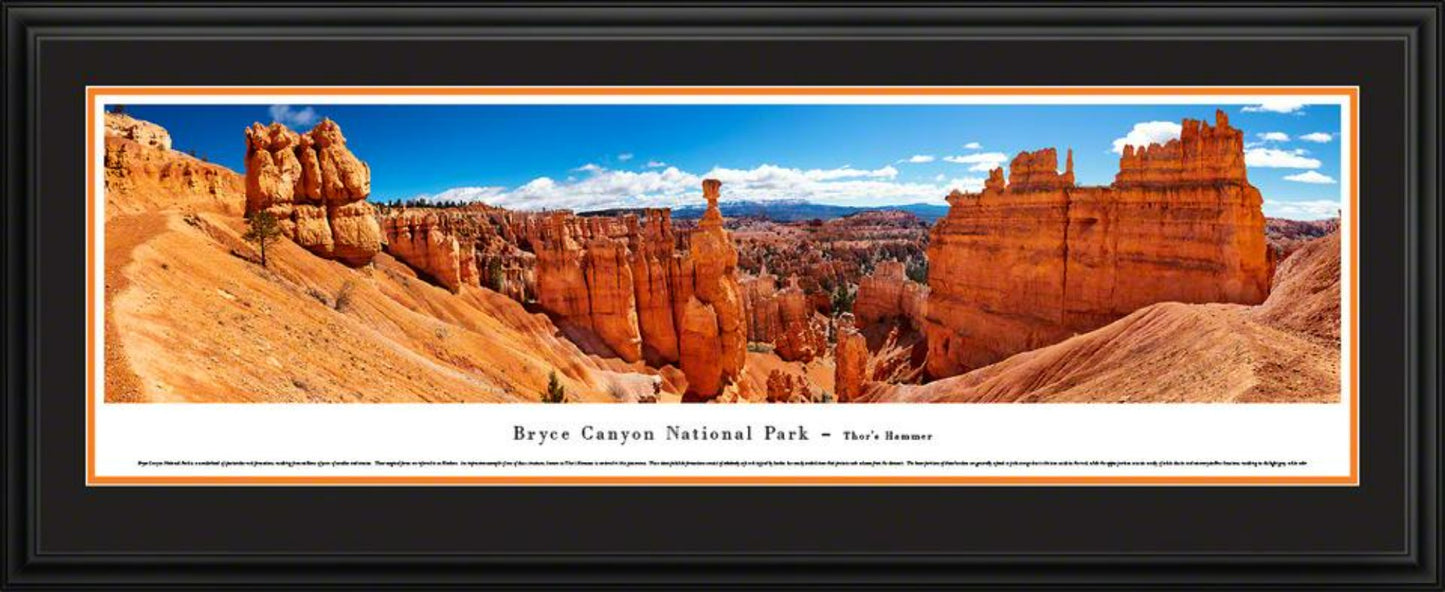 Bryce Canyon National Park Panoramic Picture - Thor's Hammer by Blakeway Panoramas