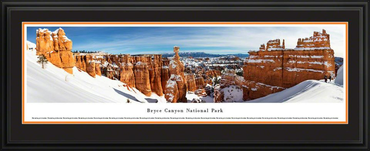 Bryce Canyon National Park - Thor's Hammer in Winter - Panorama Picture by Blakeway Panoramas