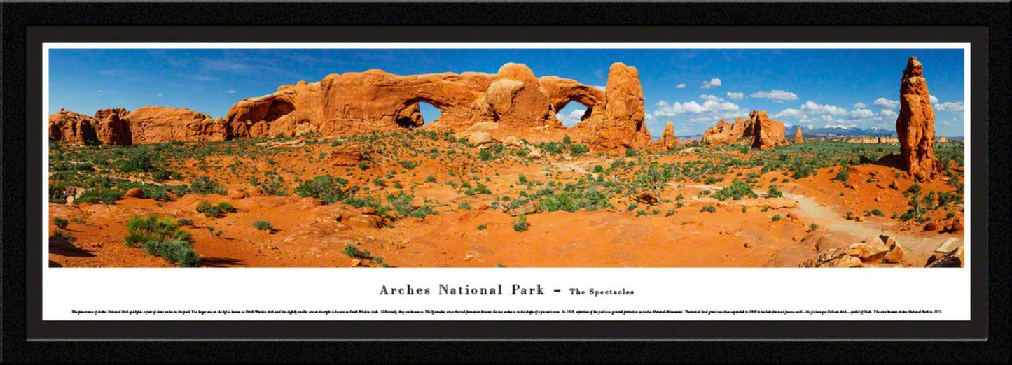 Arches National Park Panoramic Picture - The Spectacles by Blakeway Panoramas