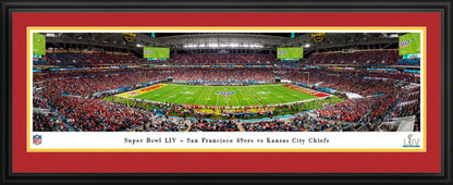 2020 Super Bowl LIV Kickoff Panoramic Picture - San Francisco 49ers vs. Kansas City Chiefs by Blakeway Panoramas