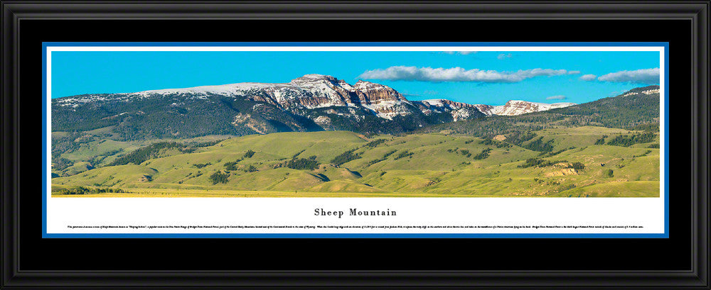 Grand Teton National Park - Sheep Mountain Panoramic Wall Art by Blakeway Panoramas