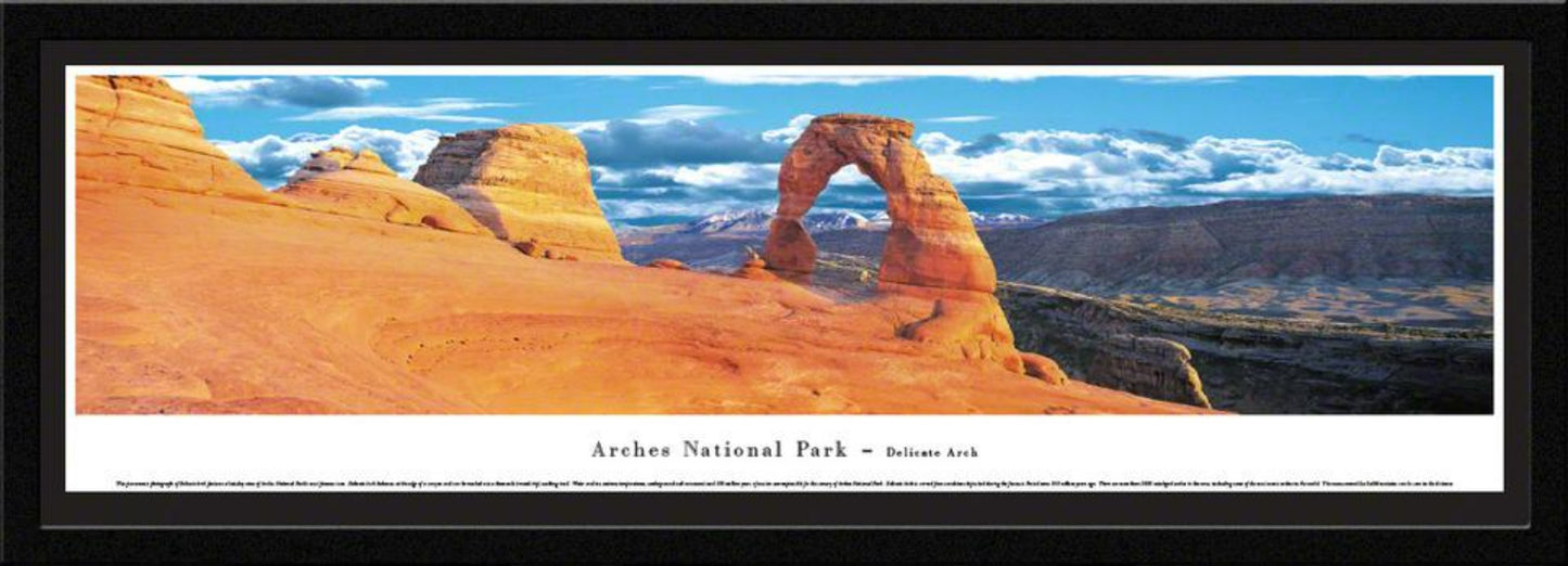Arches National Park Panoramic Picture - Delicate Arch by Blakeway Panoramas