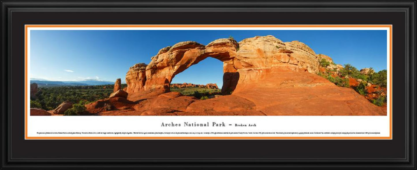 Arches National Park Panoramic Picture - Broken Arch by Blakeway Panoramas