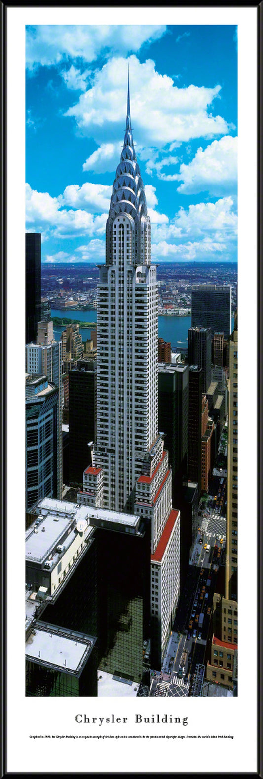Chrysler Building Panoramic Picture - Day - Vertical Panorama by Blakeway Panoramas