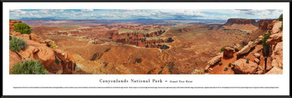 Canyonlands National Park Panoramic Picture - Grand View Point Overlook by Blakeway Panoramas