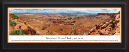 Canyonlands National Park Panoramic Picture - Grand View Point Overlook by Blakeway Panoramas