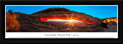 Canyonlands National Park Mesa Arch Scenic Landscape Panoramic Print by Blakeway Panoramas