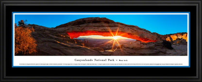 Canyonlands National Park Mesa Arch Scenic Landscape Panoramic Print by Blakeway Panoramas