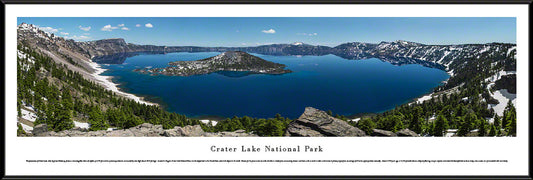 Crater Lake National Park Panoramic Picture - Summer by Blakeway Panoramas