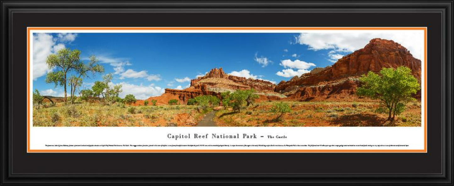 Capitol Reef National Park Panoramic Picture - The Castle by Blakeway Panoramas