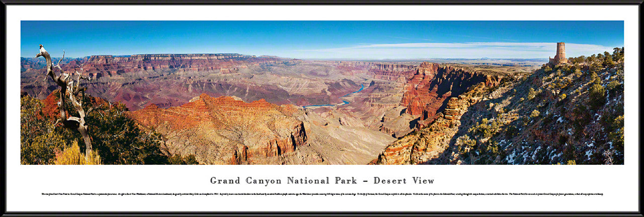 Grand Canyon National Park Panoramic Picture - Desert View by Blakeway Panoramas