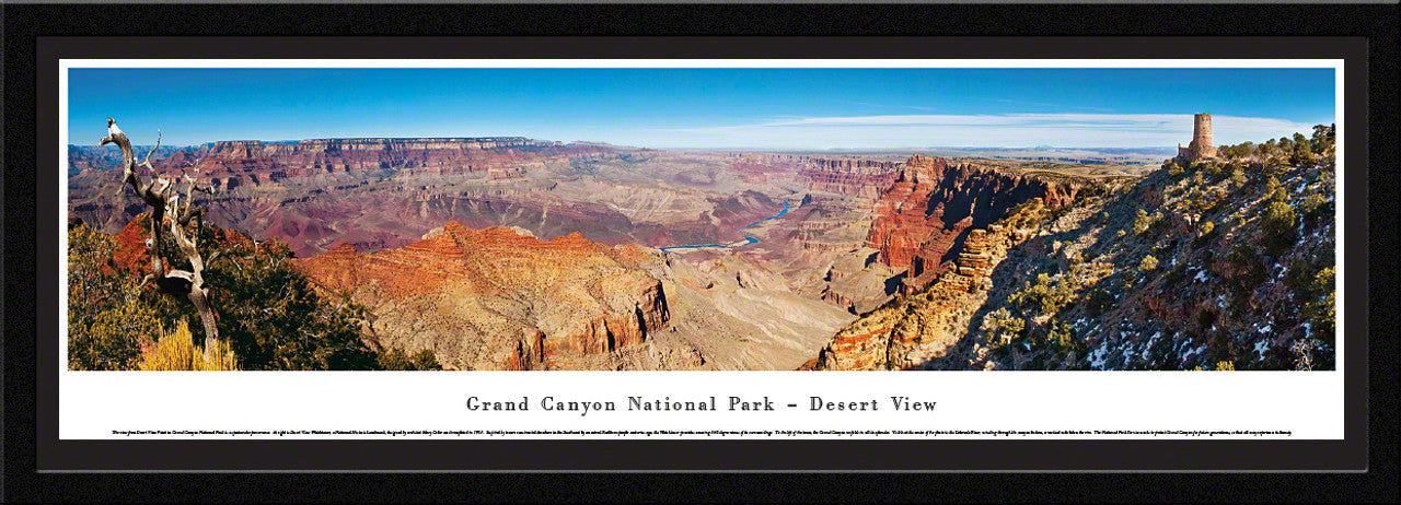 Grand Canyon National Park Panoramic Picture - Desert View by Blakeway Panoramas