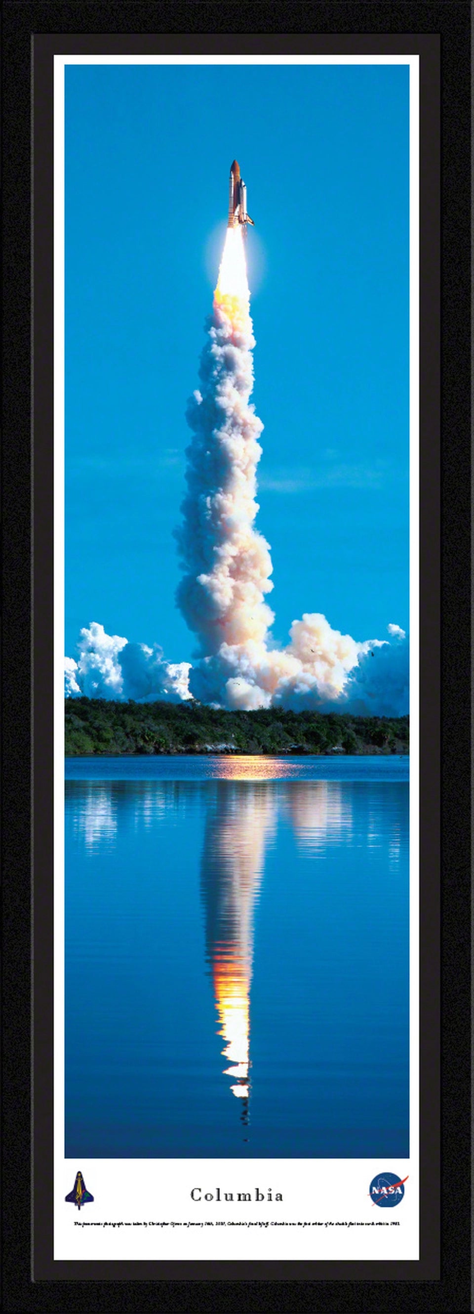 Columbia Space Shuttle Panoramic Picture - Liftoff - Vertical Panorama by Blakeway Panoramas