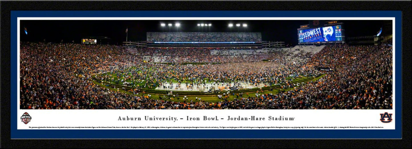 Auburn Tigers Football Panoramic Picture - Iron Bowl by Blakeway Panoramas