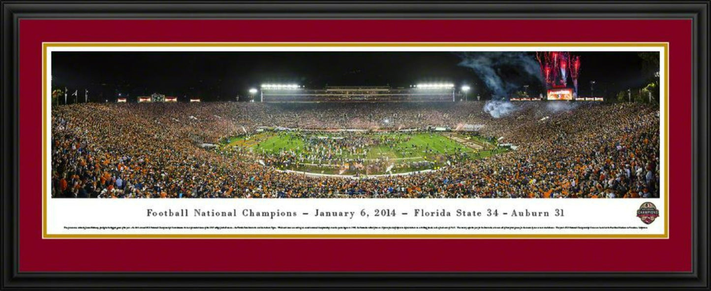 2014 BCS Football Championship Panoramic - Florida State Seminoles by Blakeway Panoramas